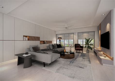 Northshore Straitsview 5 Room Bto Flat Interior Design Idea