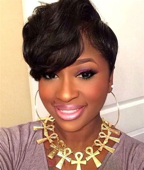 Cute Short Hairstyles For Black Women African American