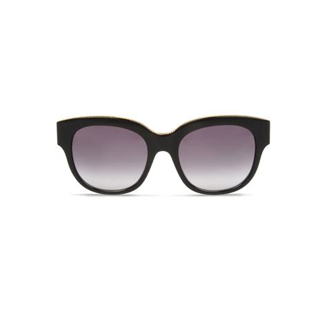 Stella Mccartney Sc0007s 001 Black Large Square Style Sunglasses Designer Sunglasses
