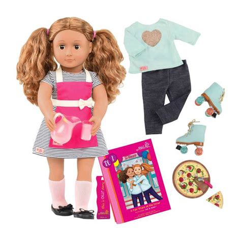 Our Generation Deluxe Isa Diner Doll W Sathe