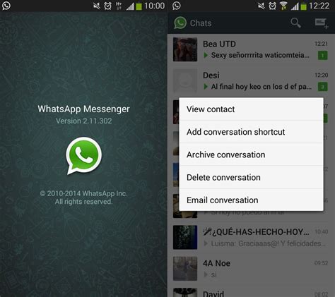 The New Version Of Whatsapp Lets You Archive Conversations On Android