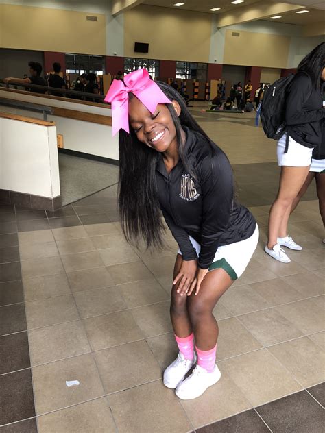 pin by fajr williams on cheer cheer hair cheerleading hairstyles cheerleading outfits
