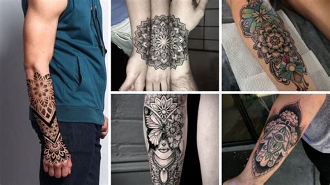33 Beautiful Forearm Mandala Tattoo Designs 2024
