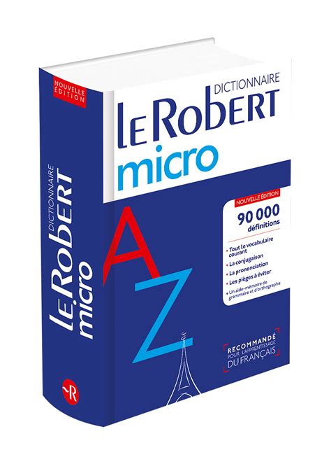 Dictionnaire Le Robert Micro Ouvrage Imprimé