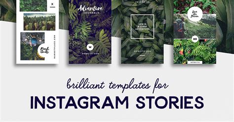 20 Brilliant Instagram Story Templates For Brands