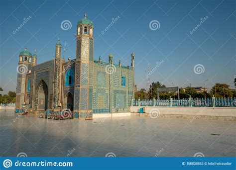 Blue Mosque In Mazar E Sharif Afghanistan Shrine Of Hazrat Ali
