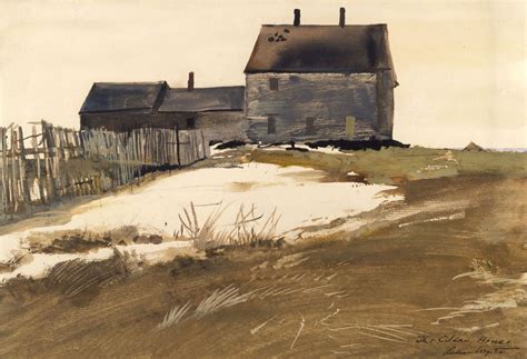 The Olson House Andrew Wyeth Painting Poster Canvas Print Etsy