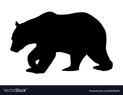 Svg Bear Silhouette 256 Svg Images File