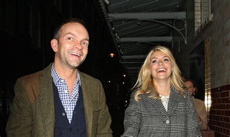 Holly Willoughby And Dan Baldwin Loved Up On Night Out Daily Mail Online