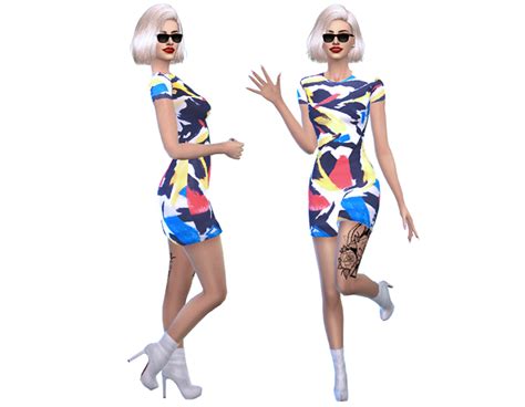 Sims 4 Ccs The Best Mini Dresses Set By Sims4sweatshop All In One Photos