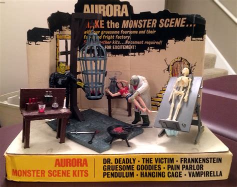 Aurora Monster Scenes Store Display Ps