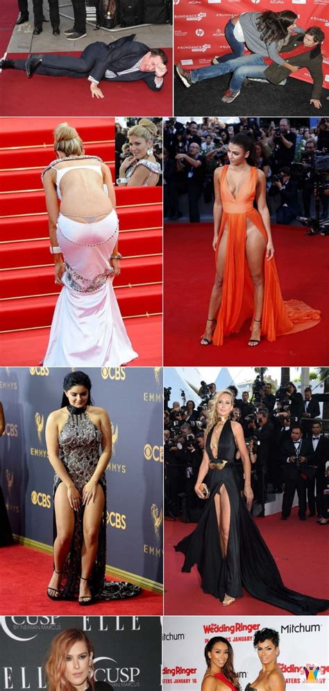 Most Embarrassing Yet Funny Red Carpet Fails Celebrities Famous