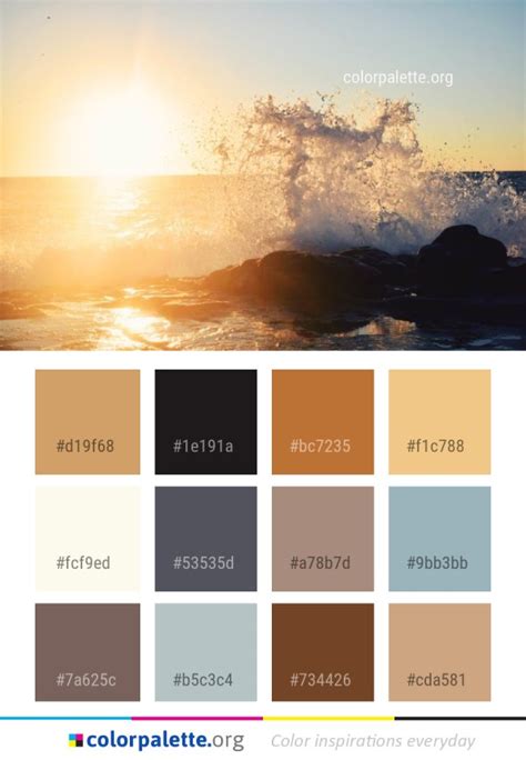 Sea Sky Horizon Color Palette