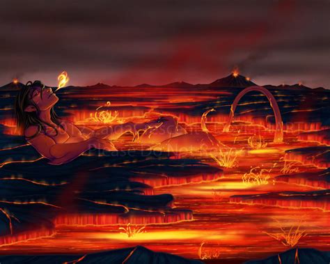 Lake Of Fire By Zaidacrescent On Deviantart