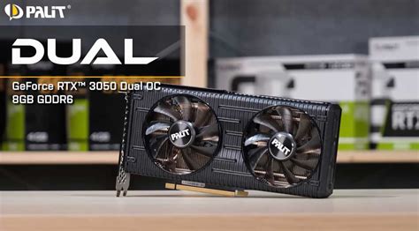 Palit Geforce Rtx 3050 Dual 8gb Ya Se Vende En México Especificaciones