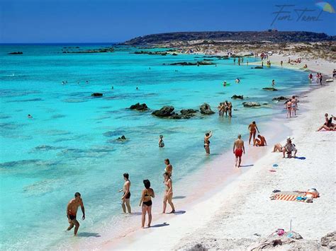 Crete Elafonisi Beach Fun Travel Niš