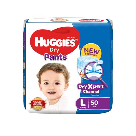 Huggies Dry Pants Xl Size Baby Diapers For 12 17kg Baby 42pcs