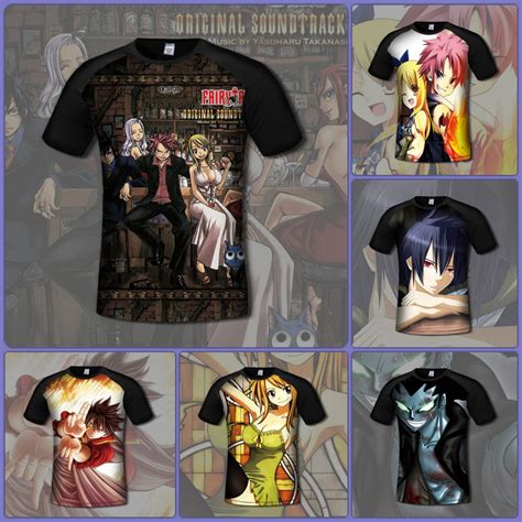 Fairy Tail T Shirt Best Anime T Shirt Collection Anime Print House