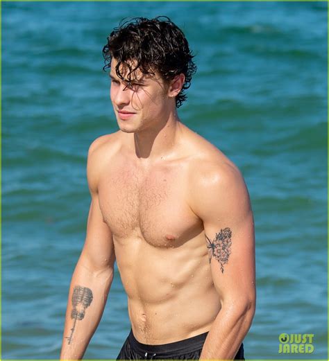 Shawn Mendes And Camila Cabello Kiss At The Beach Flaunt Hot Bodies In