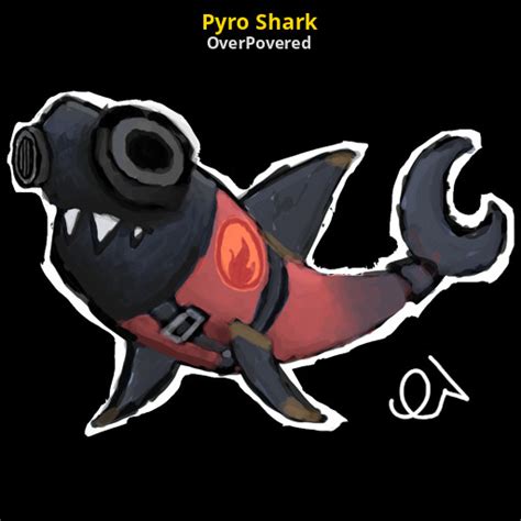 Pyro Shark Team Fortress 2 Sprays