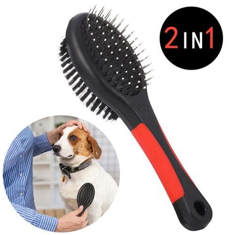 Yaoping Double Sided Pet Grooming Brush Double Sided Pet Slicker Brush