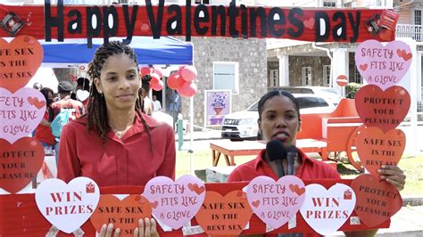 Nevis Health Promotion Unit Hosts Valentines Day Safe Sex Promotion Nia