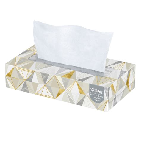 Kleenex® Professional Facial Tissue 03076 2 Ply White Flat Facial