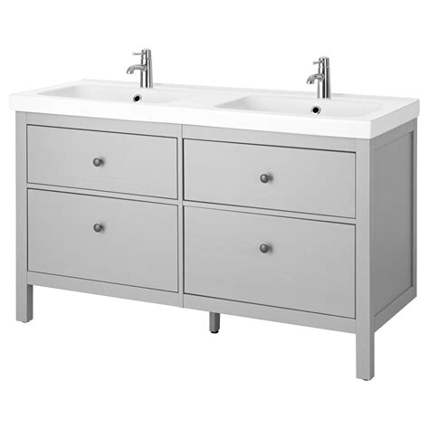 Ikea Hemnes Odensvik Sink Cabinet With 4 Drawers Gray Smooth