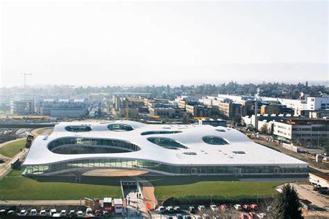 Rolex Learning Center In Lausanne Sanaa Architekten Architektur