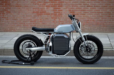 Switch Escrambler The Electric Motorcycle With A Retro Futuristic Look
