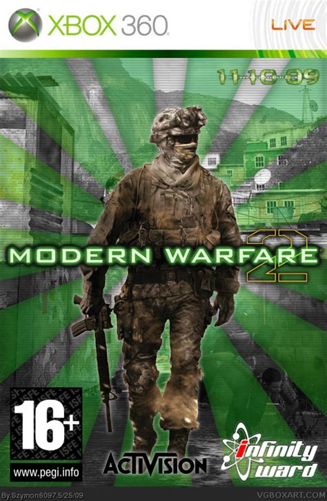 Modern Warfare 2 Xbox 360 Box Art Cover By Szymon6097