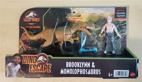 🦖jurassic World Camp Cretaceous Dino Escape Brooklynn Monolophosaurus