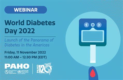 world diabetes day 2022 paho who pan american health organization