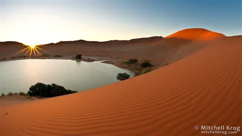 Photo Desert Oasis Sossusvlei Landscape Photography Of Namibia