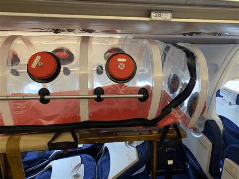 Airlift Of Covid Patient In German Isolation Pod By Icatt Icatt