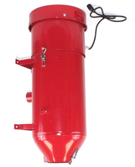 The black bull industrial sandblast cabinet comes fully equipped with 4 ceramic nozzles, rubber gloves, a blasting gun, dust collector, port, hopper and screen, so you can get started right away. 90CFM Sand Blast Dust Collector & Vacuum For Industrial ...