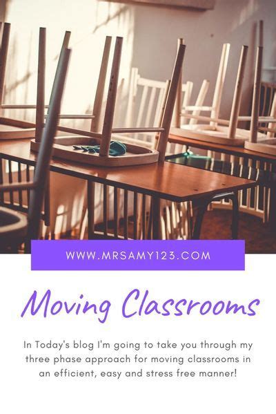 In Todays Blog Im Going To Take You Through My Three Phase Approach For Moving Classrooms In