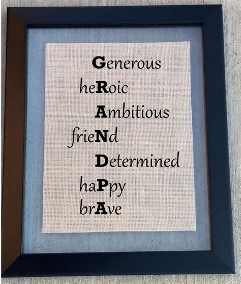 Grandfather is the best gift a child gets from his or her parents. Burlap Grandpa Sign - Knot and Nest Designs