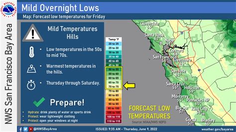 Nws Bay Area 🌉 On Twitter ⚠icymi Its Going To Get Hot But Not