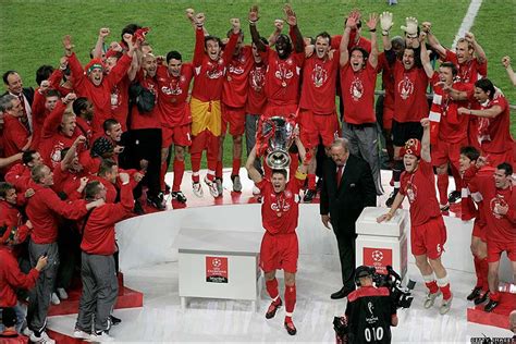 Even the 2009 champions league final between barcelona and manchester united is one of the one sided match. Final Champions League 2004-2005 Milan 3-3 Livepool ...