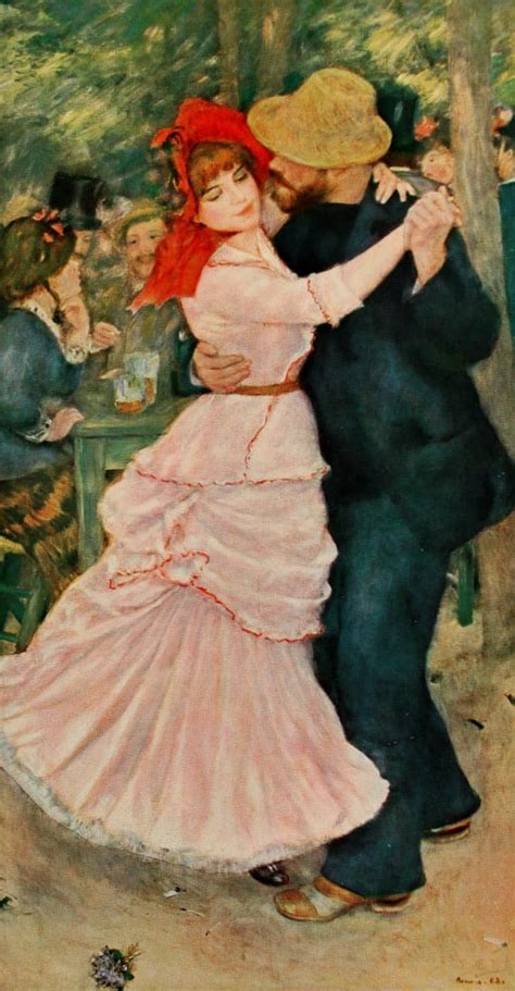 Dance At The Bougival 1883 Poster Print By Pierre Auguste Renoir 8 X