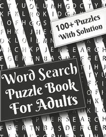 Word Search Puzzle Book For Adults Word Search Puzzle Game For Adults