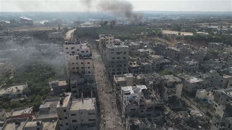 Vídeo La Destrucción En La Franja De Gaza A Vista De Dron