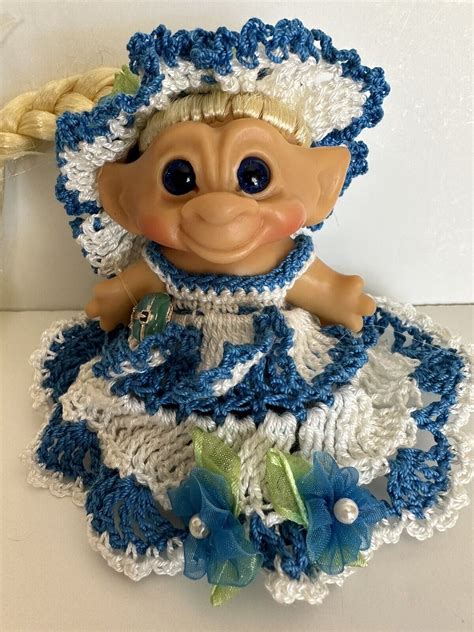 Vintage 1960s Dam Troll Doll Scandia House Rootie Trolls Ebay