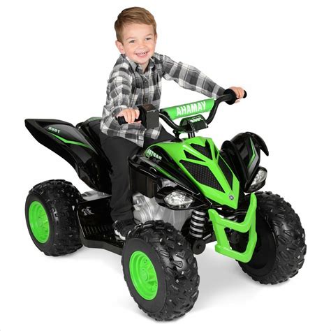 Battery Powered Ride On Kids Atv 4 Wheeler Quad Toy