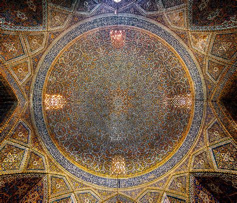 Mesmerizing Interiors Of Irans Mosques Captured In Rare Photographs By Mohammad Domiri Bored