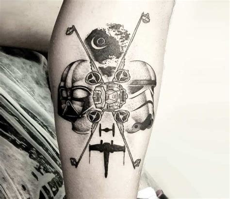 A nova geração e discovery. Star Wars tattoo by Damian Orawiec | Post 25500