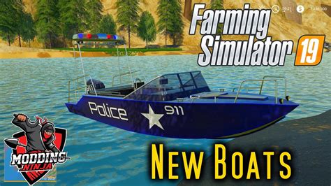 Fs19 Paradise Boats Pack 1 How To Use The Boats And Trailers Youtube
