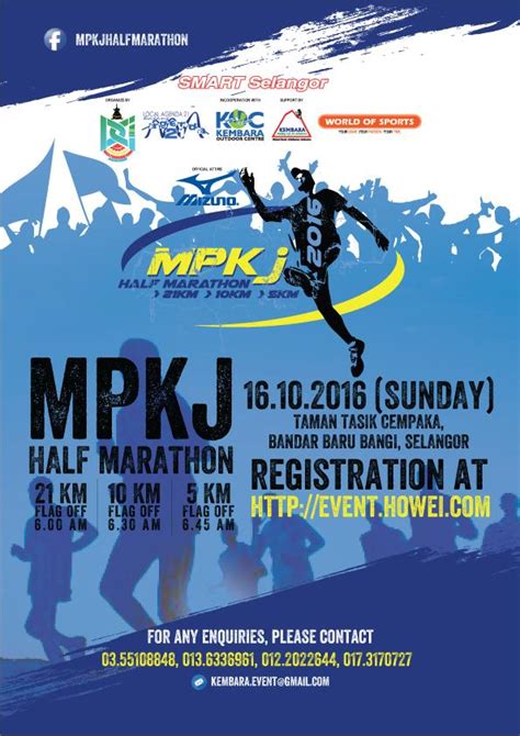 Masculino geoffrey kamworor (2:10:48) femenino shalane flanagan (2:26:56). MPKj Half Marathon | Portal Rasmi Majlis Perbandaran ...