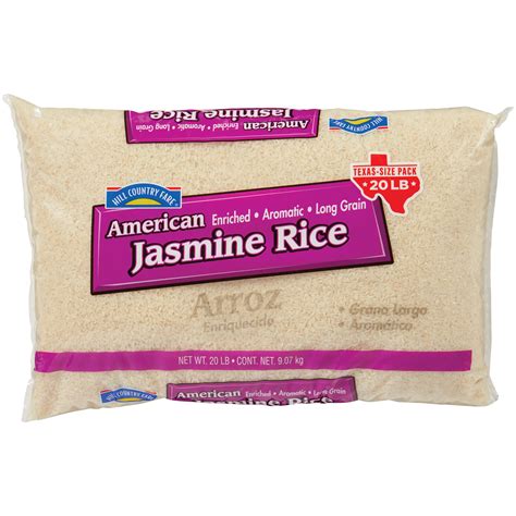 Hill Country Fare American Jasmine Rice Texas Size Pack Shop Rice